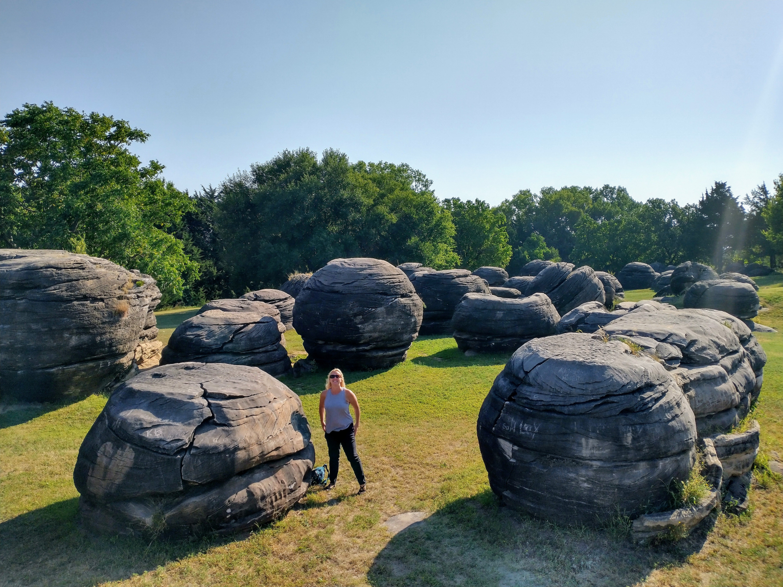 me-and-field-of-concretions-Rock-City-Minneapolis-Kansas