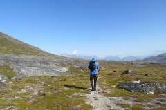 Walking trail along Fjord